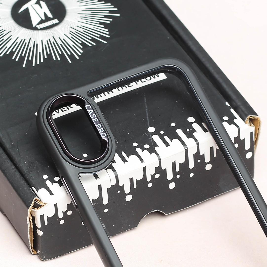 Black Lifted Transperant Case for Apple Iphone X/Xs