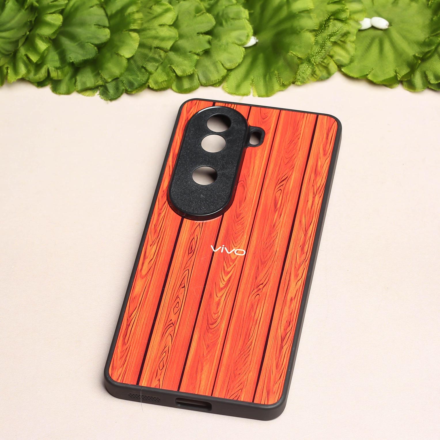 WoodCraft Touch metal back case for Vivo V40e