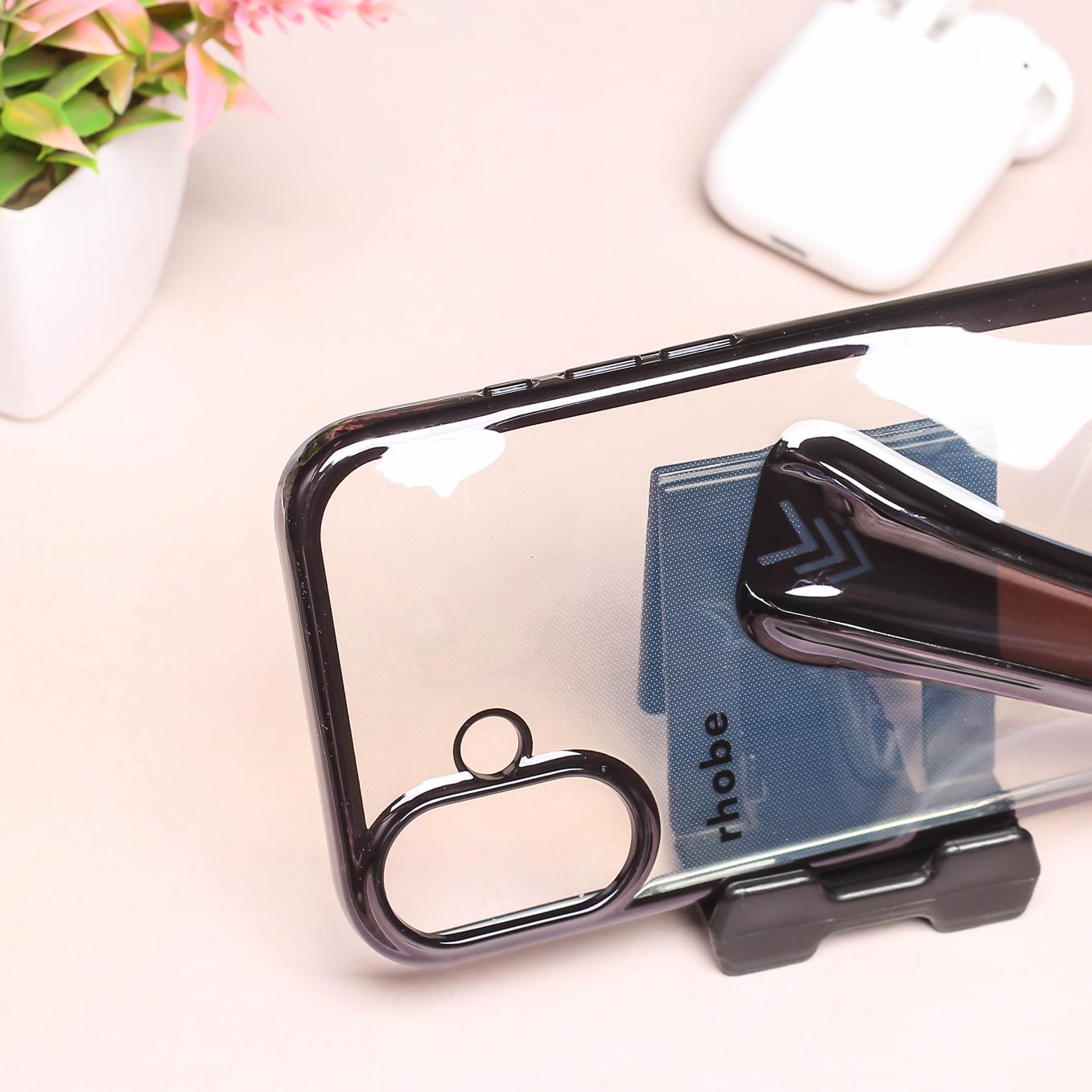 Rhobe Purple Silicone Case for Apple Iphone 16