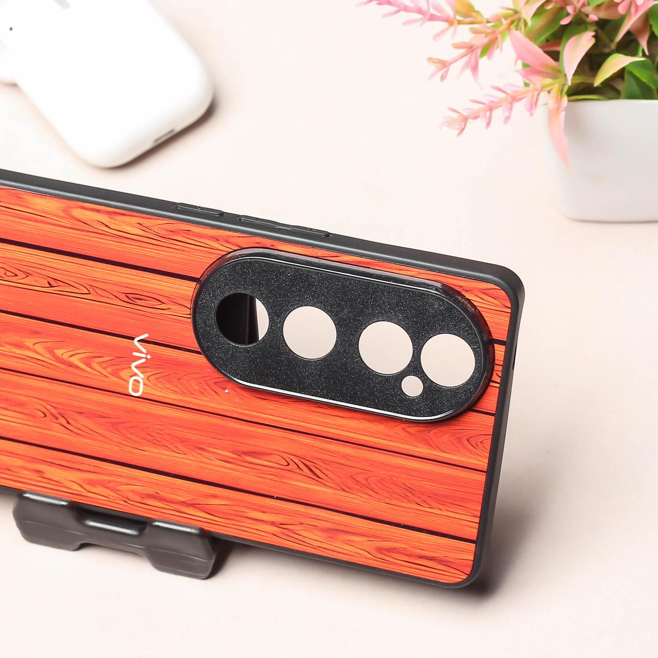 WoodCraft Touch metal back case for Vivo V40