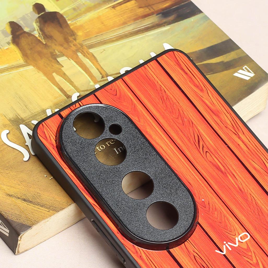 WoodCraft Touch metal back case for Vivo V40