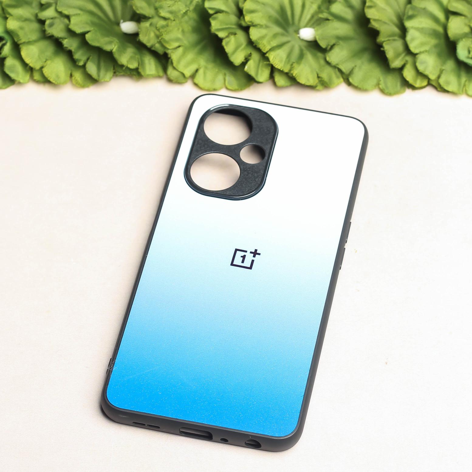 Blue Gradient metal back case for OnePlus Nord CE 3 Lite