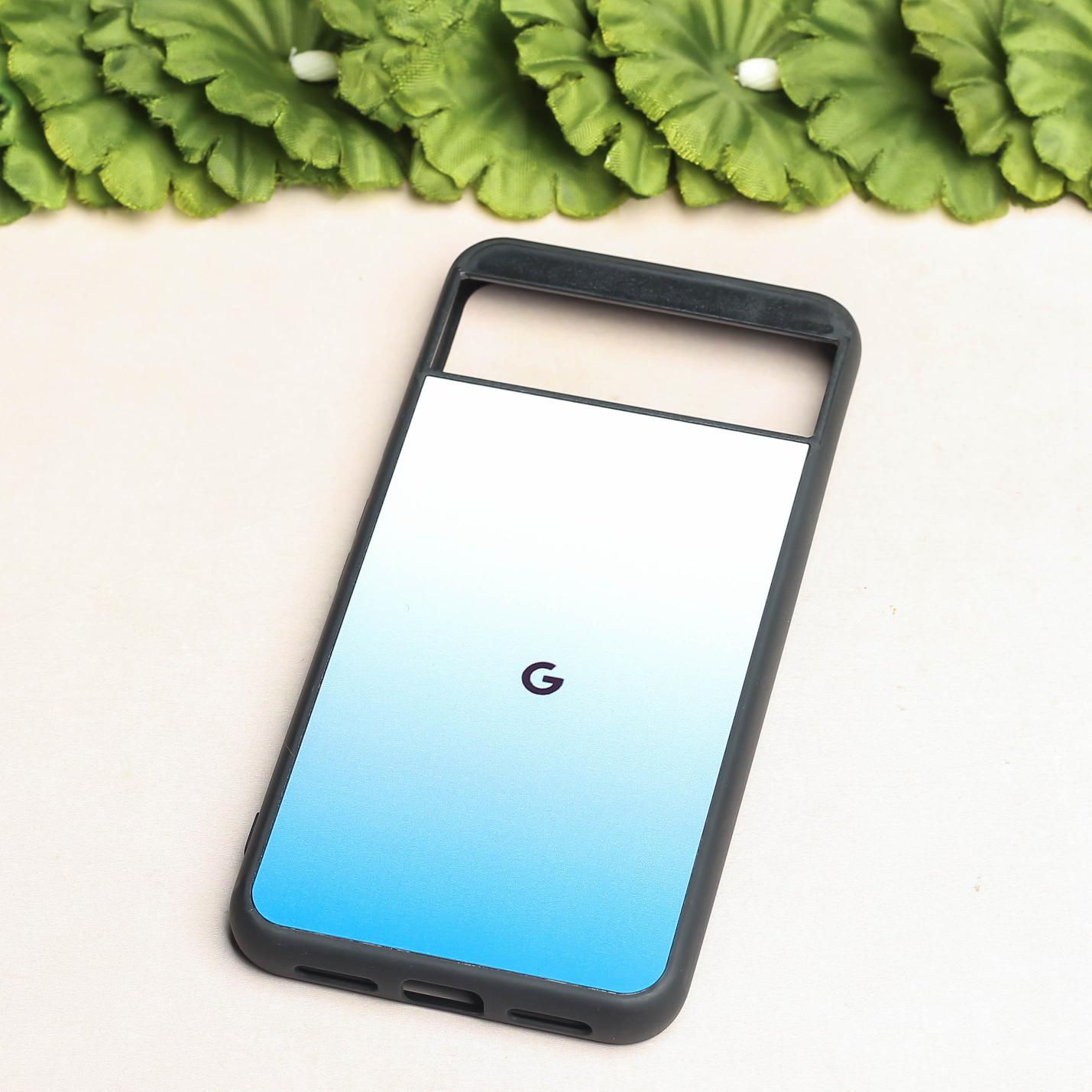 Blue Gradient metal back case for Google Pixel 8A