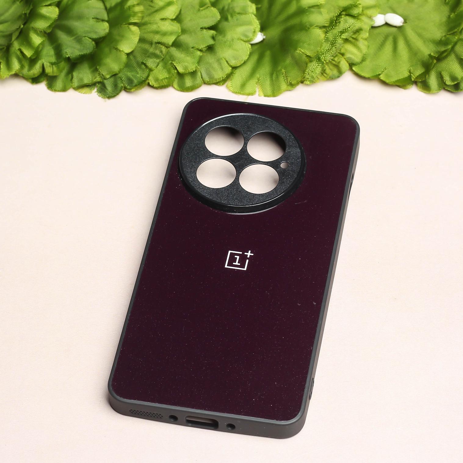 Black metal back case for OnePlus 13