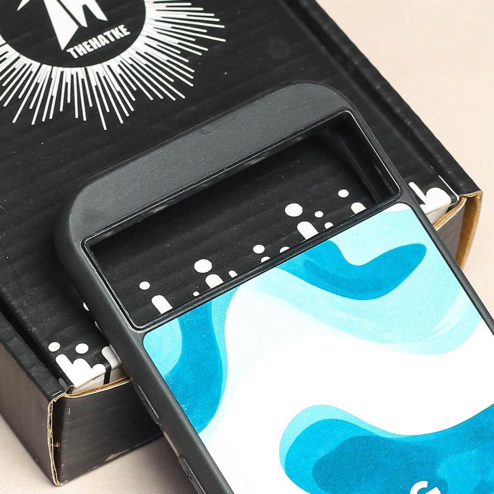 Oceanic Flow metal back case for Google Pixel 8