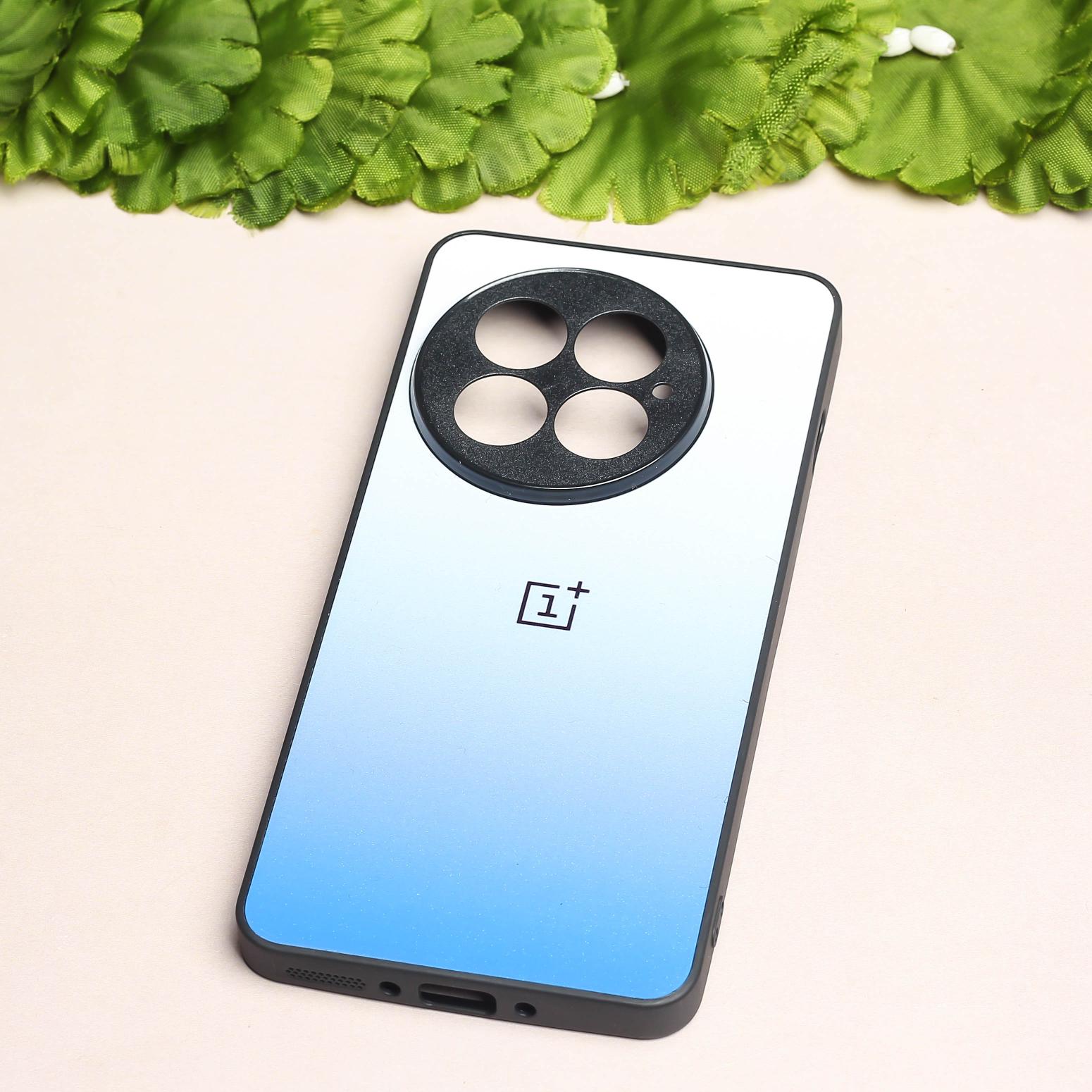 Blue Gradient metal back case for OnePlus 13