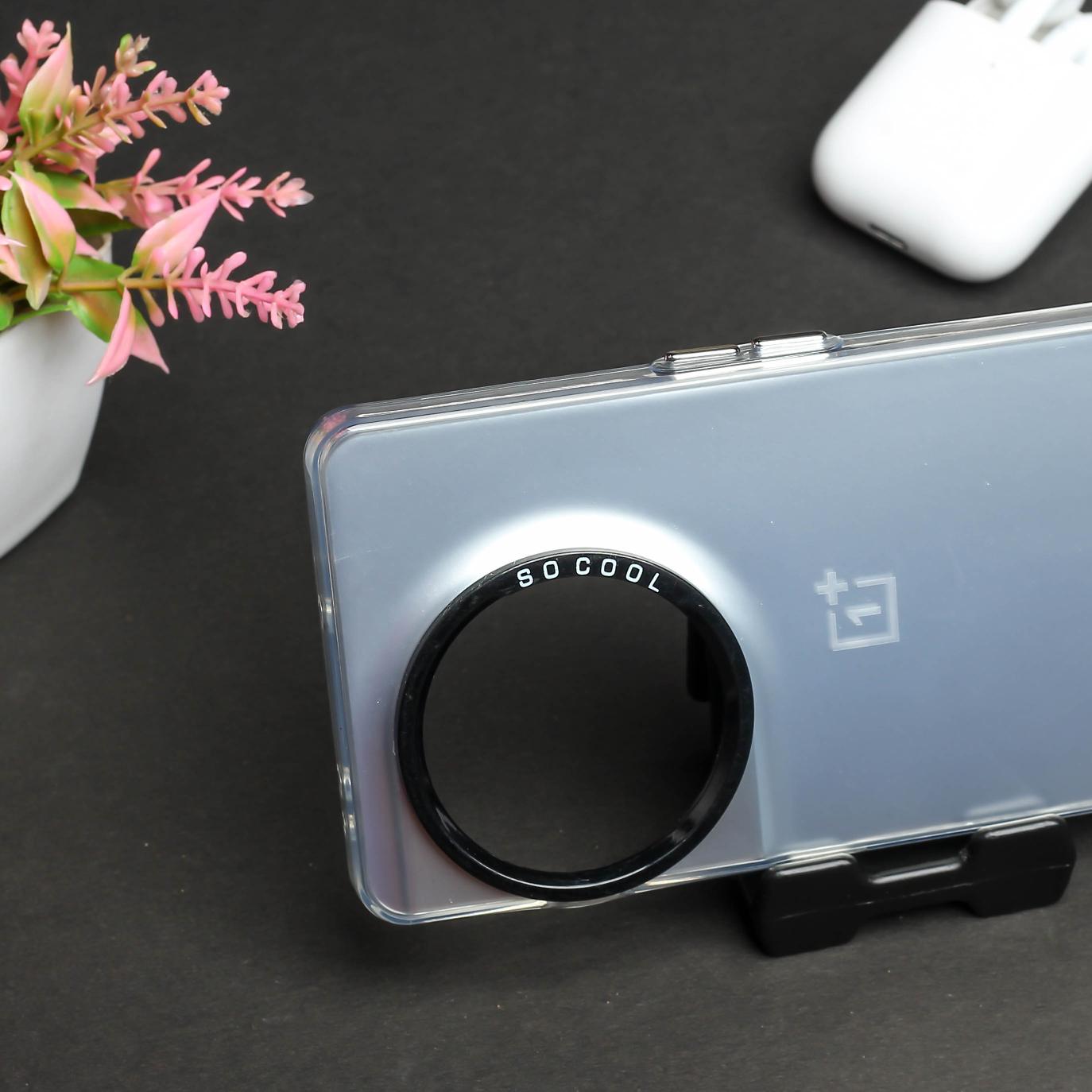 Silver Rgiem Slim Slicone Non-Yellowing Protective Case for Oneplus 11R