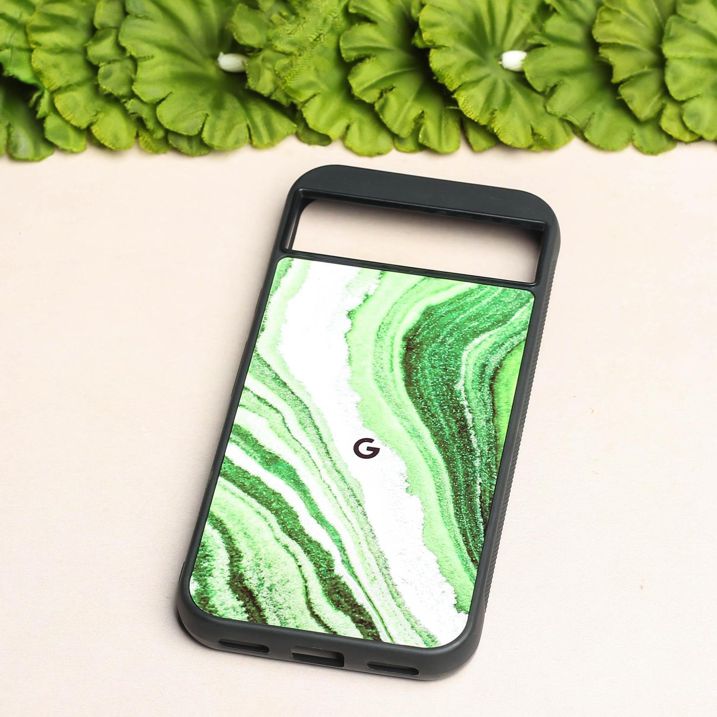 Greenstone Essence metal back case for Google Pixel 8