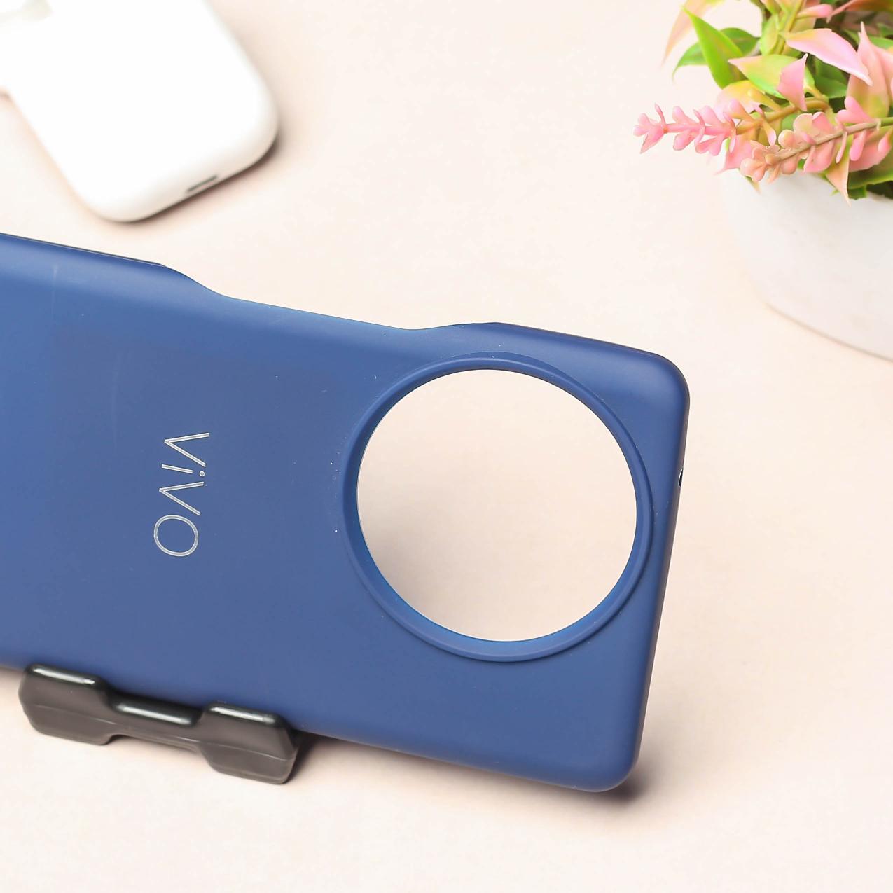 Dark Blue Silicone Case for Vivo V30E