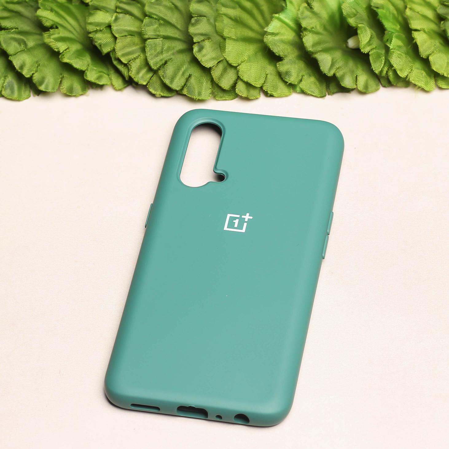 Green Original Silicone case for Oneplus Nord CE