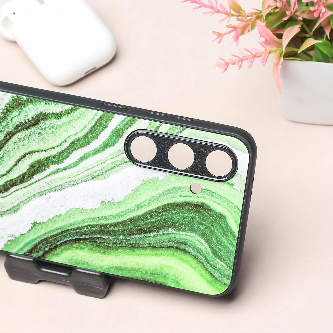 Greenstone Essence metal back case for Samsung S24 FE