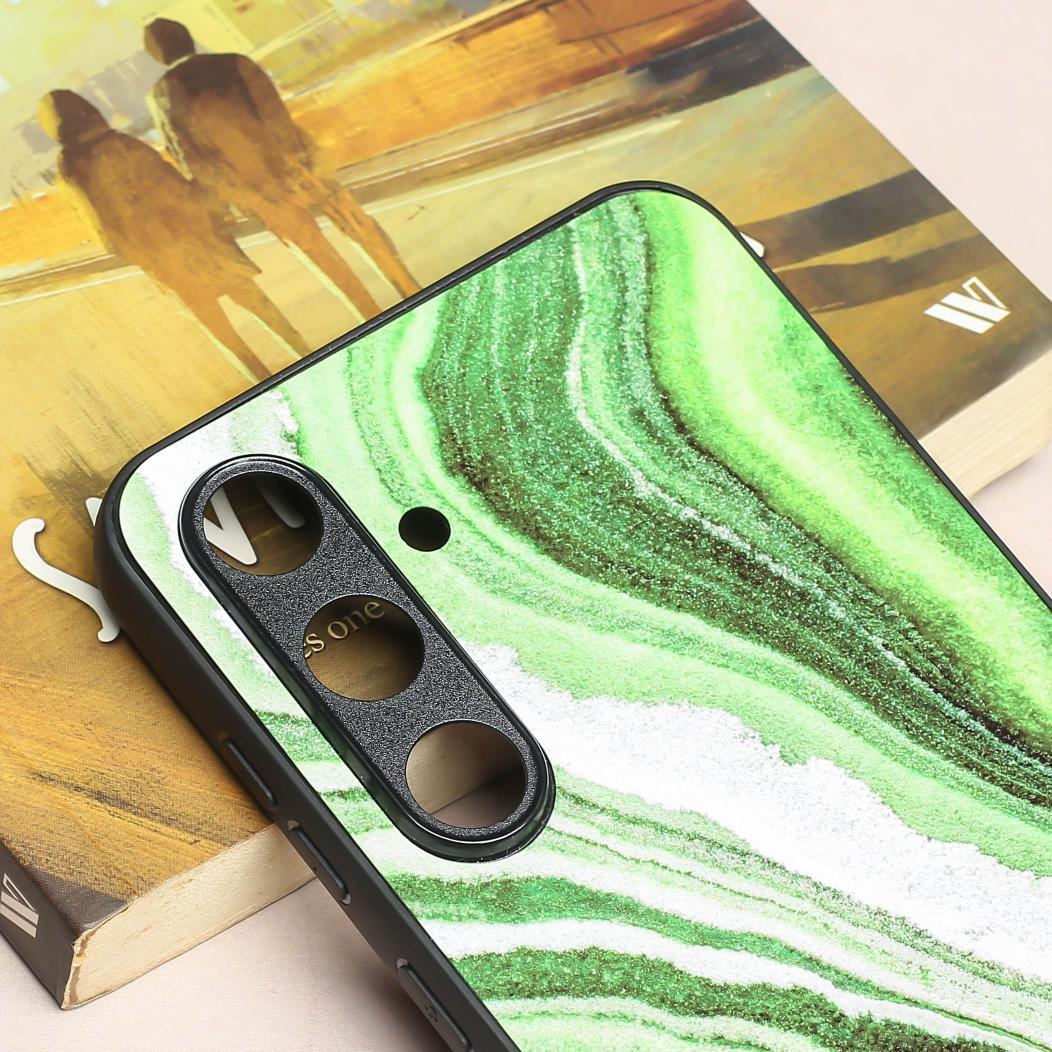 Greenstone Essence metal back case for Samung S23 FE