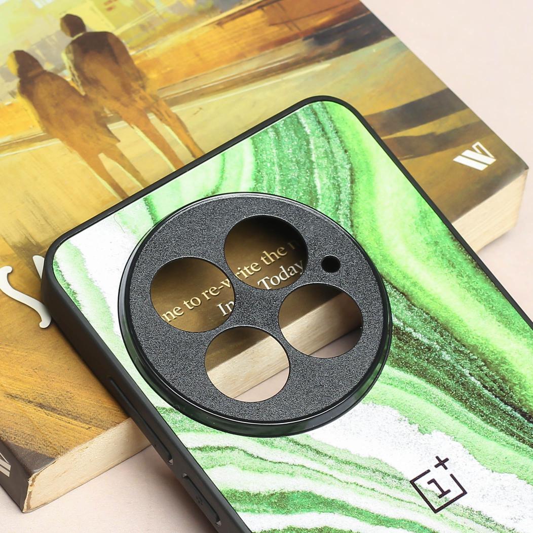 Greenstone Essence metal back case for OnePlus 13