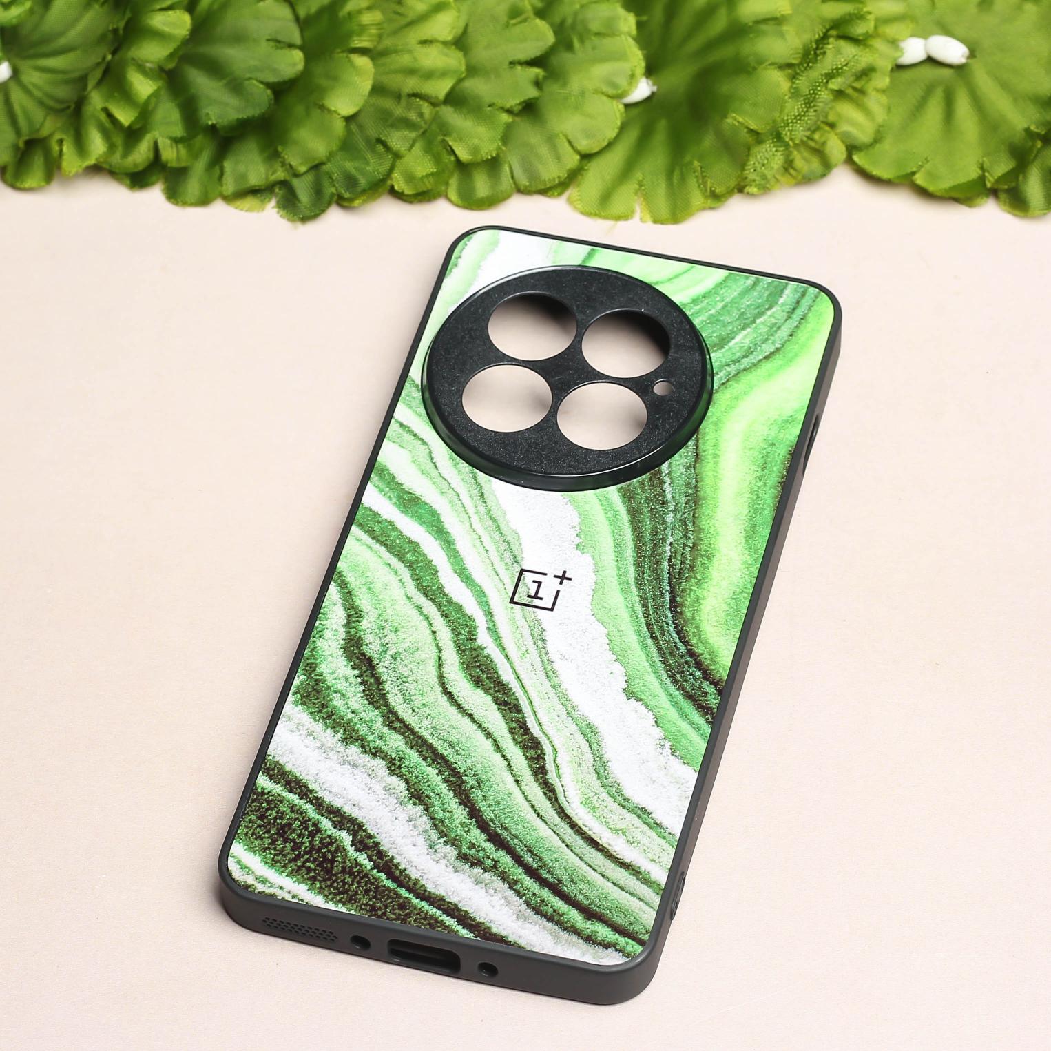 Greenstone Essence metal back case for OnePlus 13