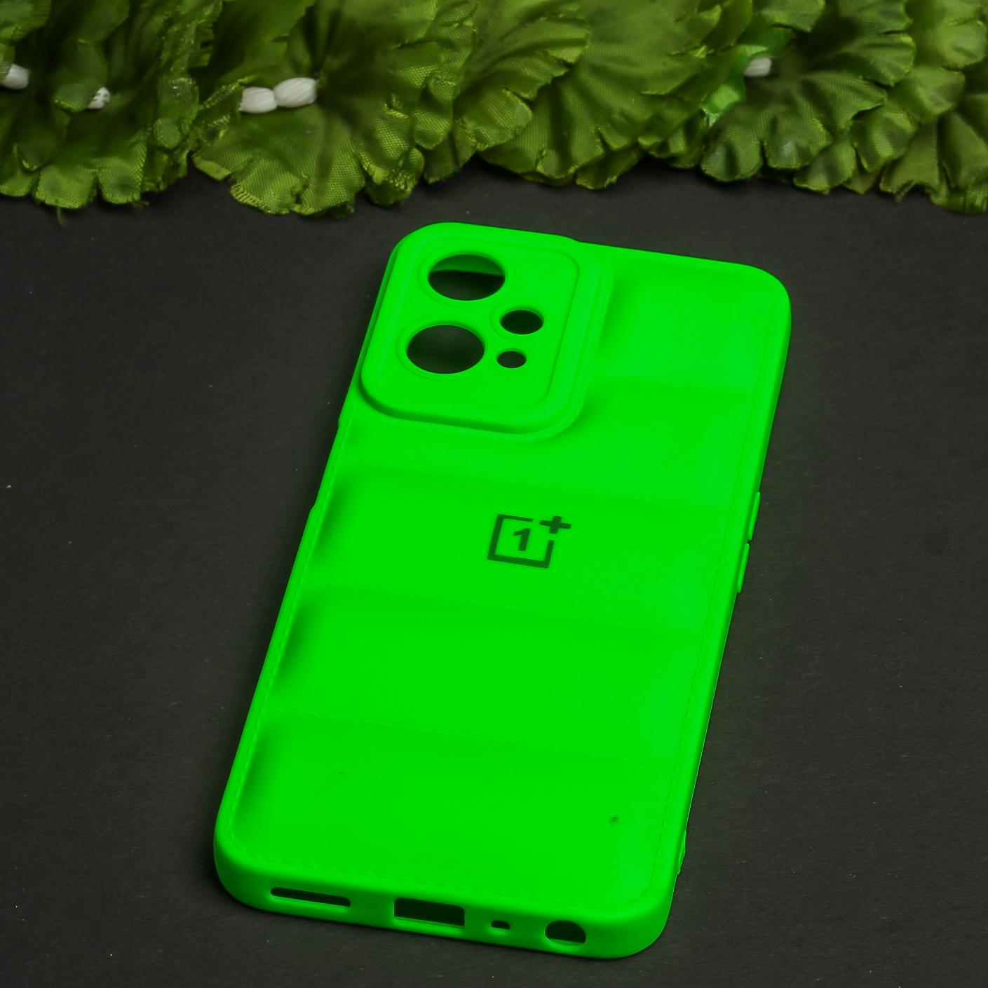 Light Green Puffon Silicone case for Oneplus Nord CE 2 Lite