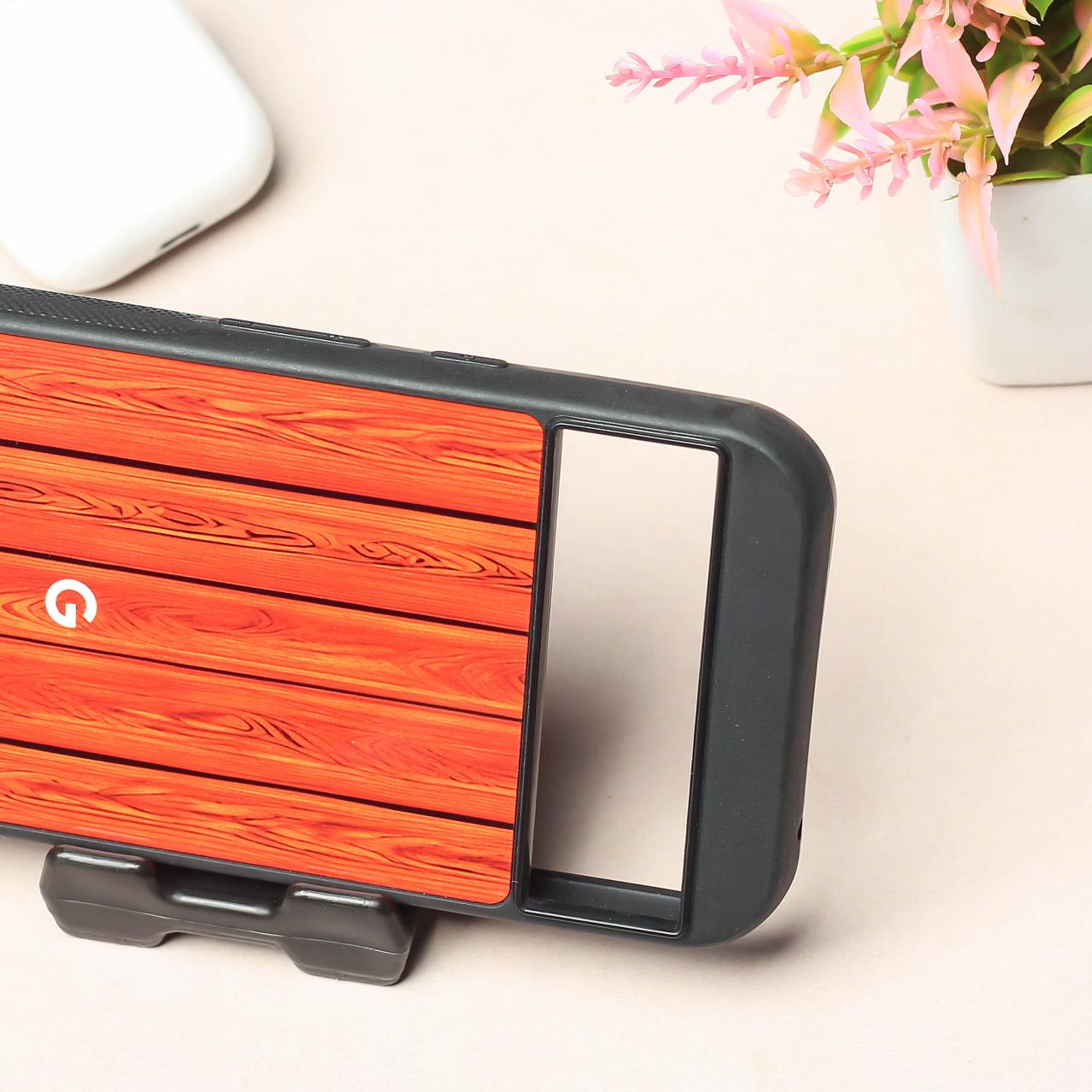 WoodCraft Touch metal back case for Google Pixel 8