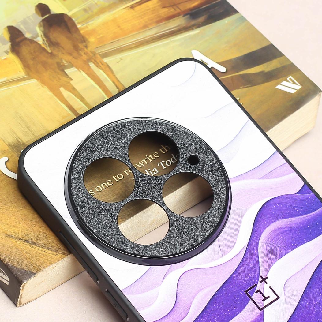 Purple Crest metal back case for OnePlus 13R