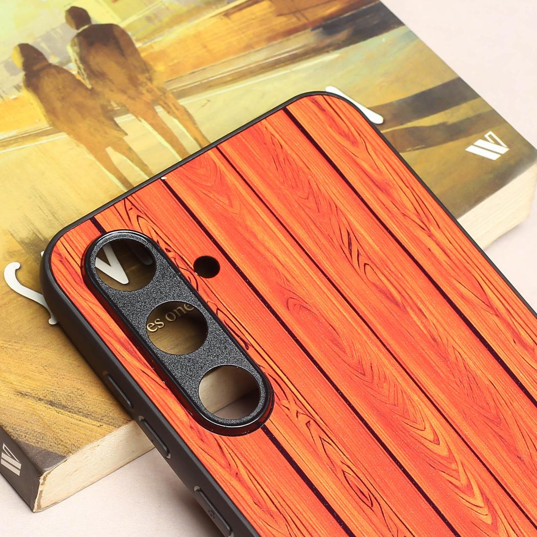 WoodCraft Touch metal back case for Samung S24 FE