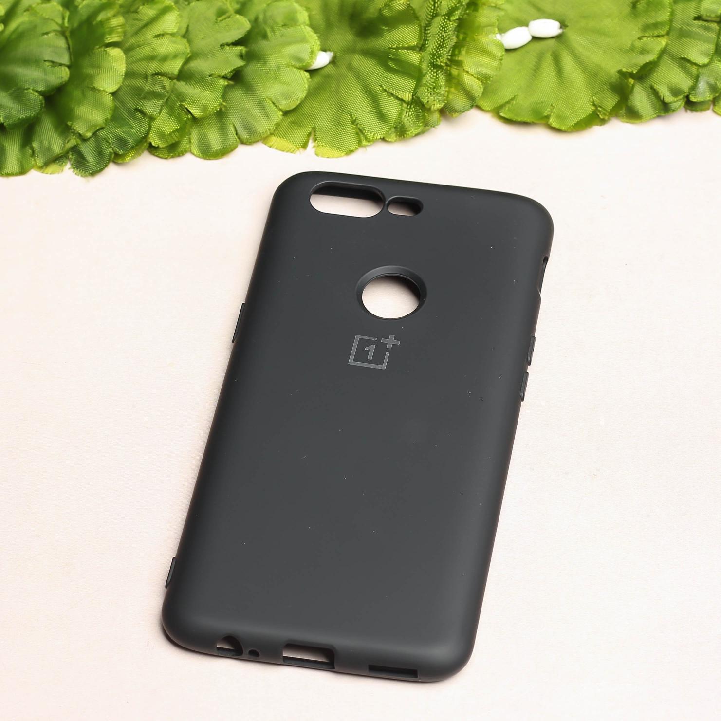 Black Camera Original Silicone Case for Oneplus 5T