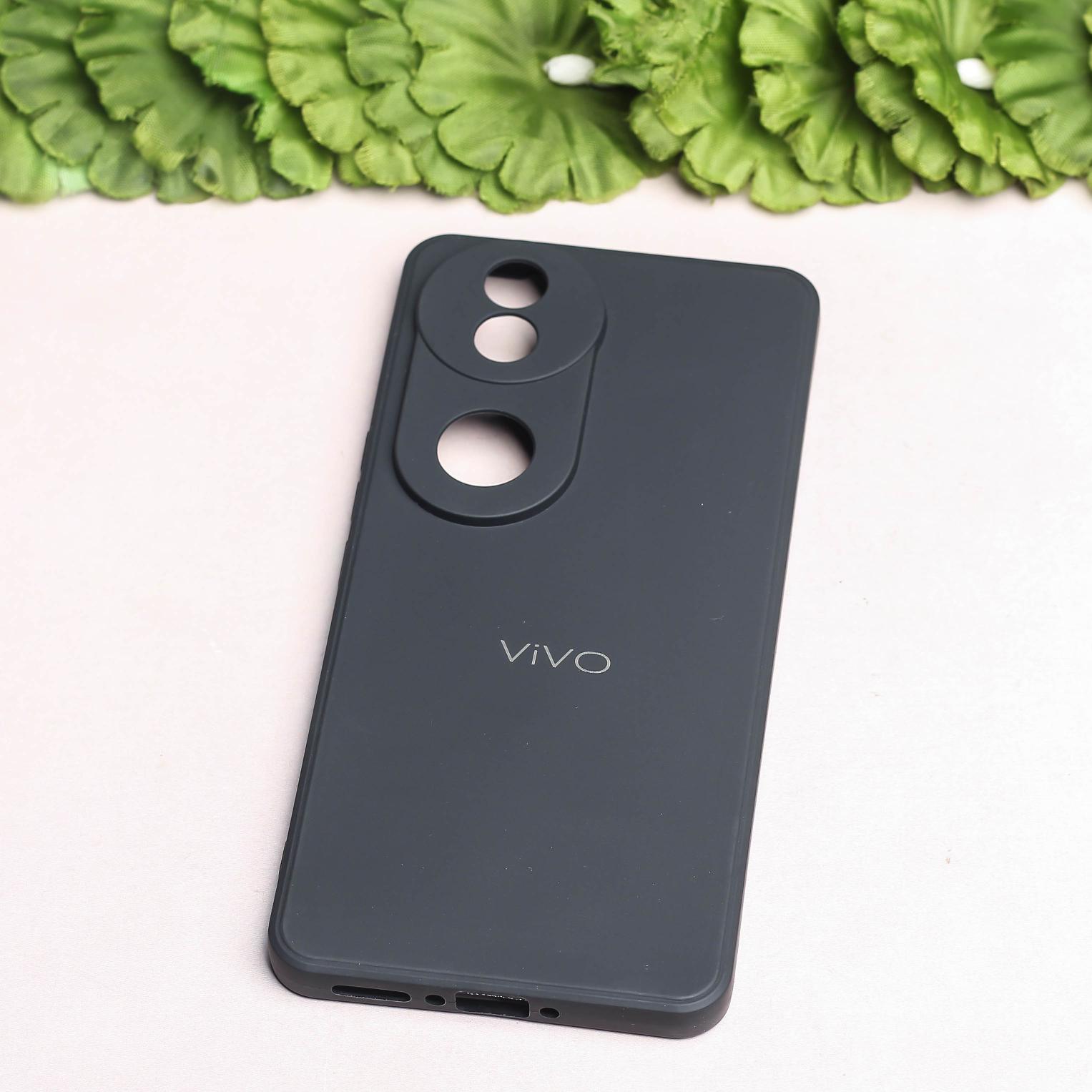 Black Candy silicone Case for Vivo V40