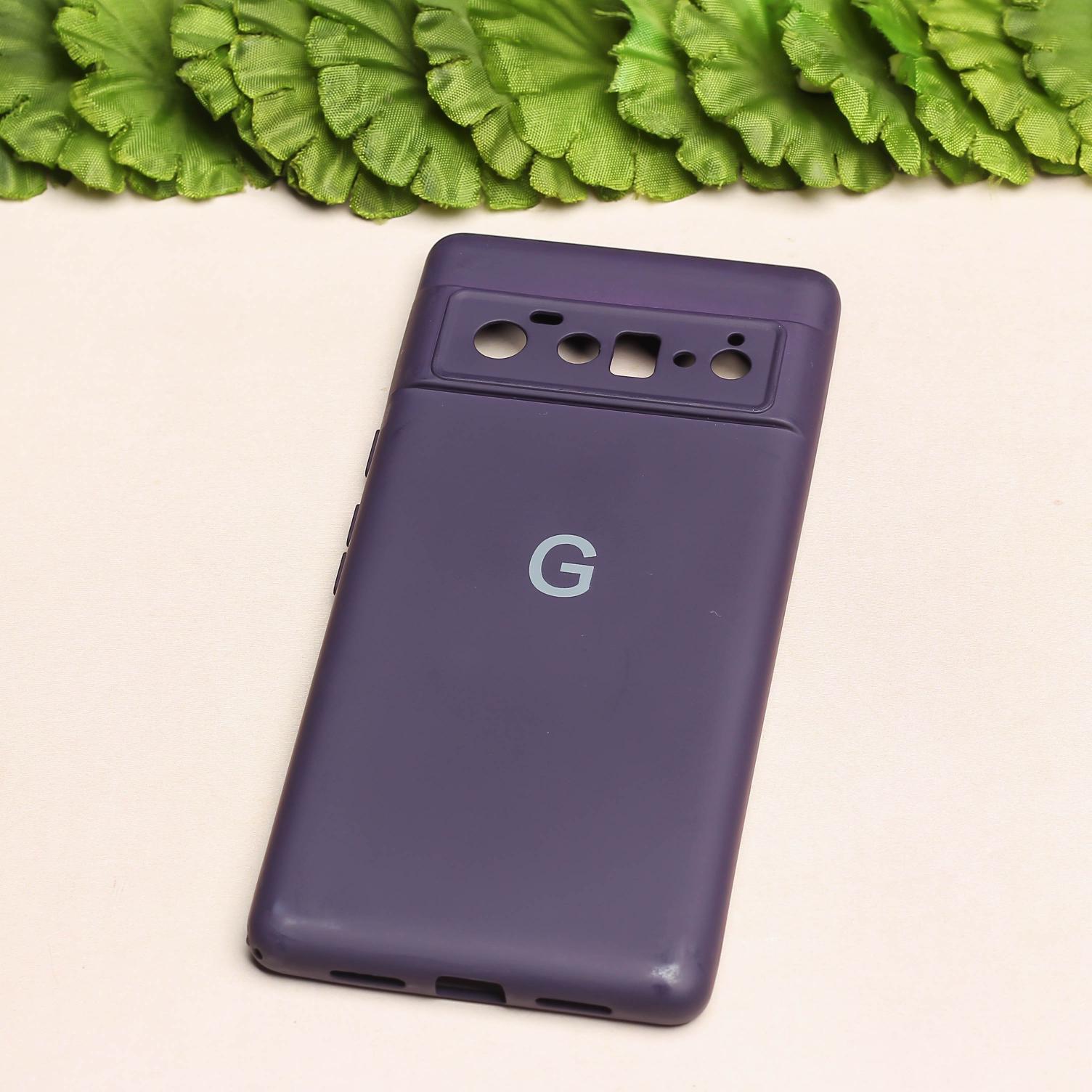 Deep Purple Camera Original Silicone case for Google Pixel 6 Pro
