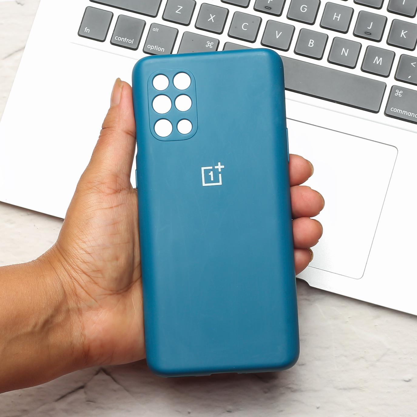 Cosmic Blue Camera Original Silicone case for Oneplus 8T