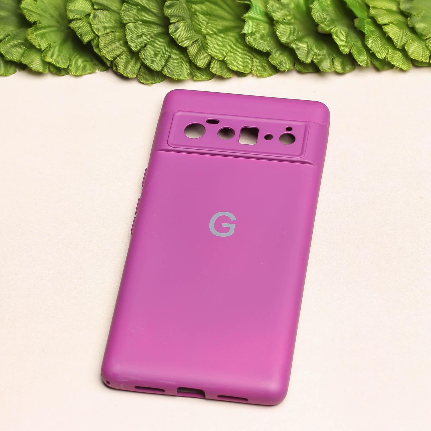 Dark Purple Camera Original Silicone case for Google Pixel 6 Pro
