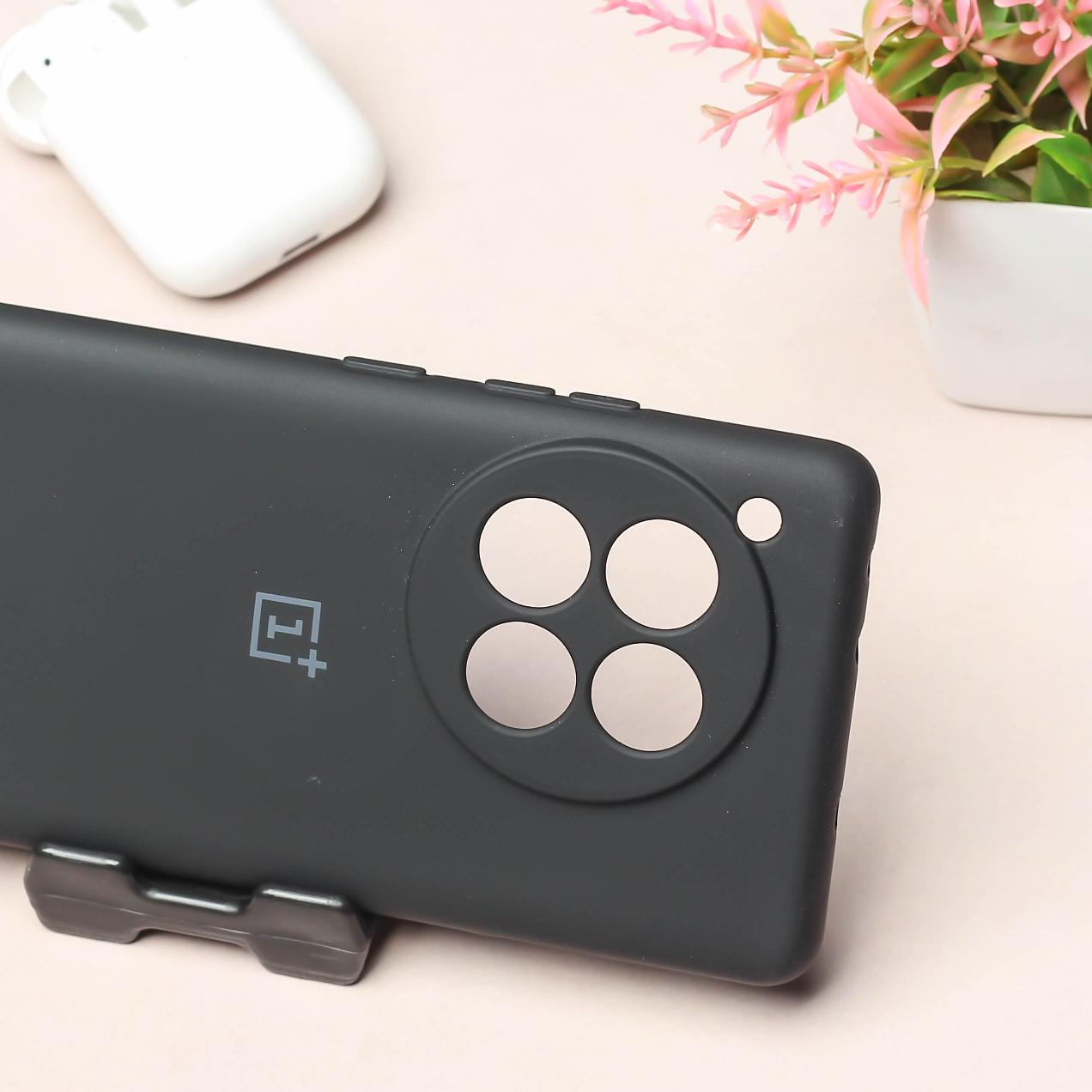Black Camera Original Silicone case for Oneplus 12R