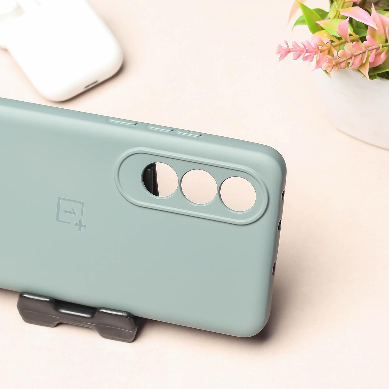 Light Grey Camera Original Silicone case for Oneplus Nord CE 4