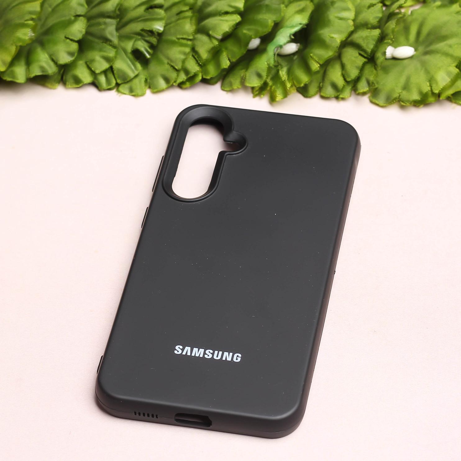 Black Original Silicone case for Samsung S23 FE