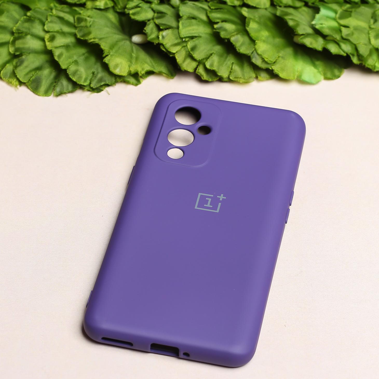 Deep Purple Camera Original Silicone Case for Oneplus 9