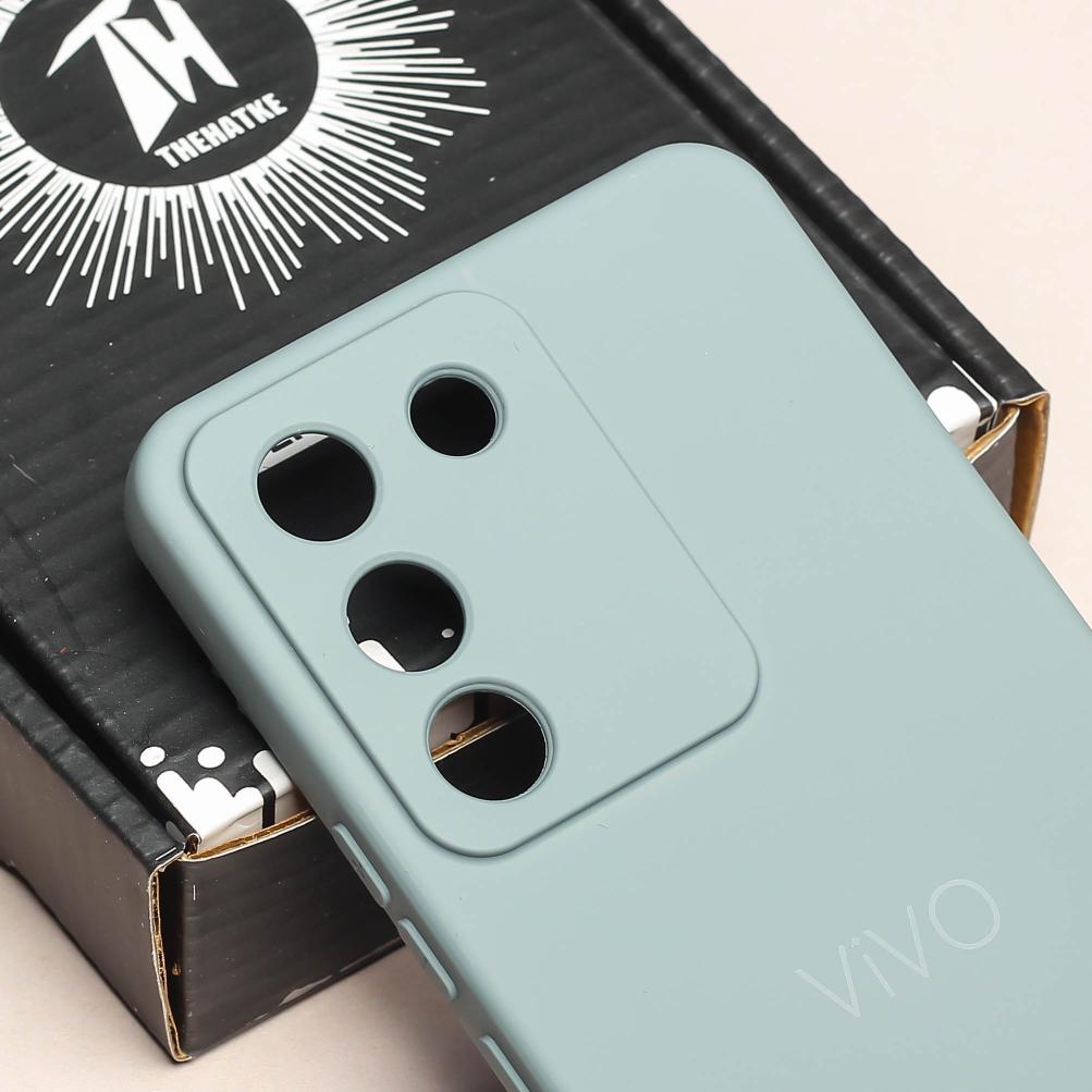 Light Grey Camera Original Silicone case for Vivo Y200