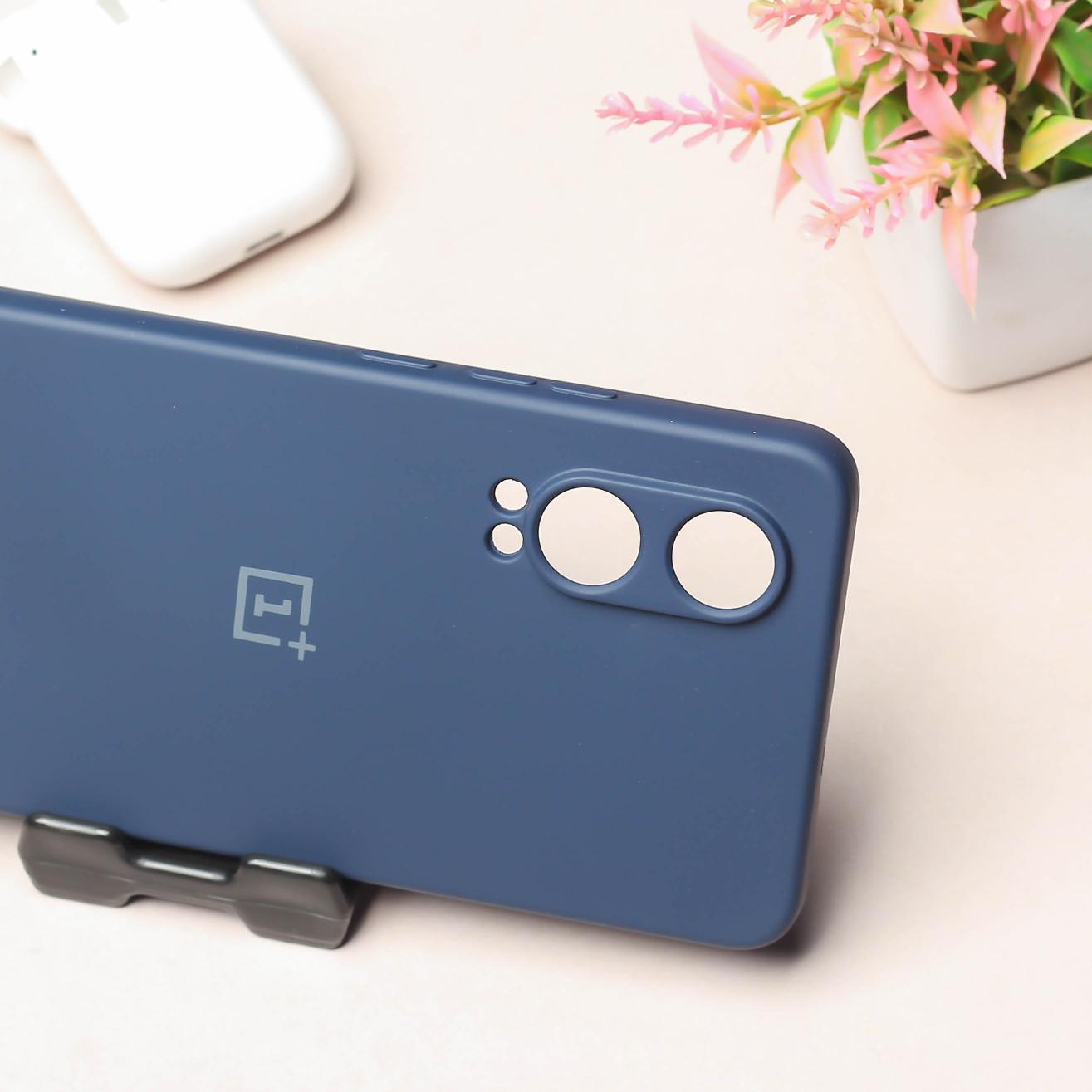 Dark Blue Camera Original Silicone case for Oneplus Nord CE 4 Lite 5g