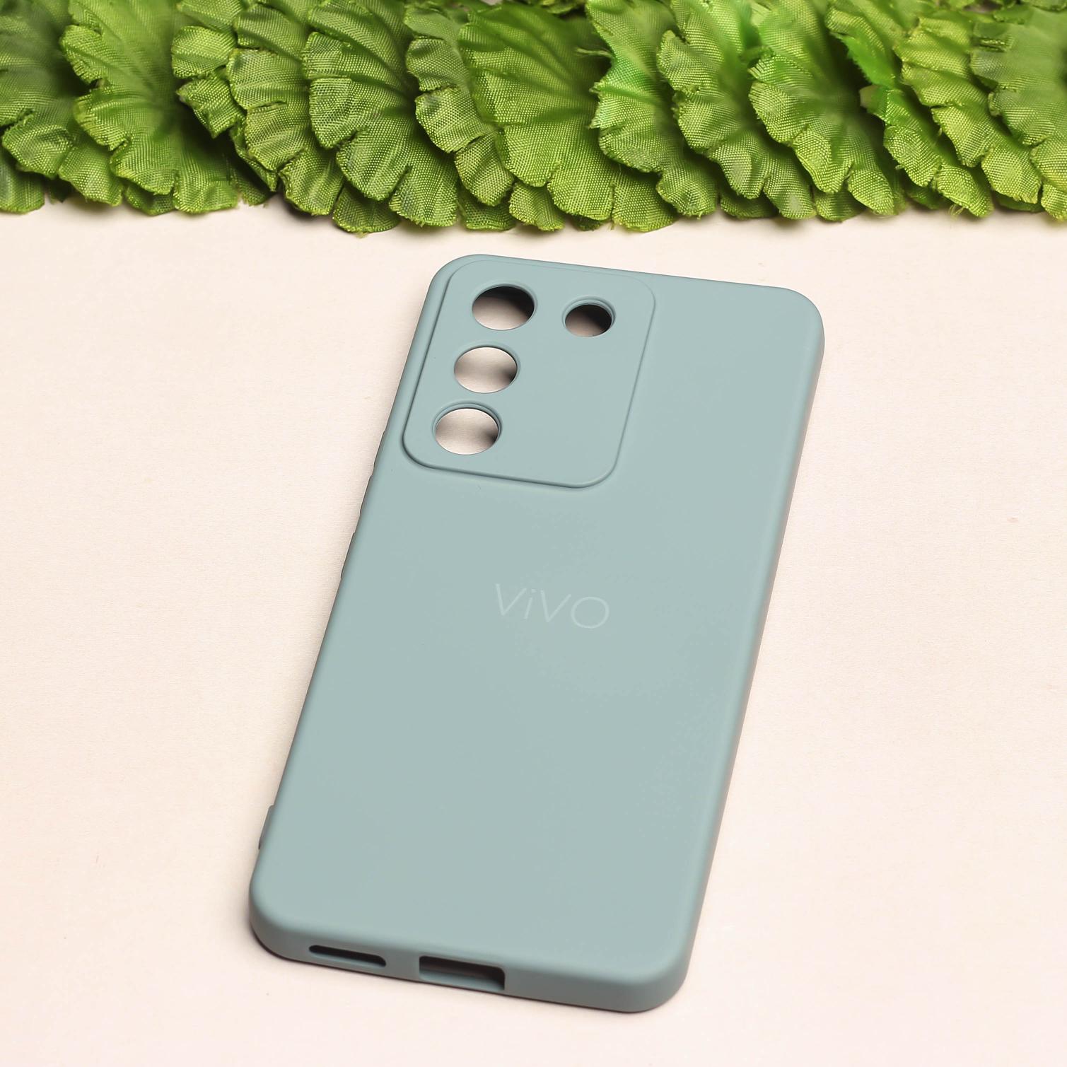Light Grey Camera Original Silicone case for Vivo Y200