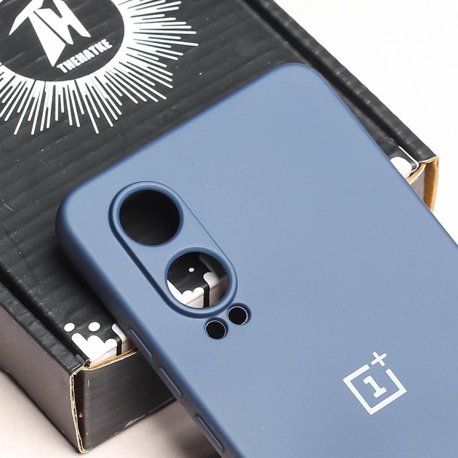 Dark Blue Camera Original Silicone case for Oneplus Nord CE 4 Lite 5g