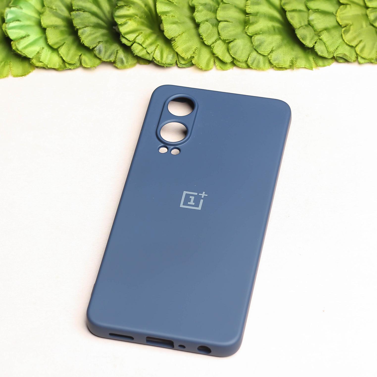 Dark Blue Camera Original Silicone case for Oneplus Nord CE 4 Lite 5g