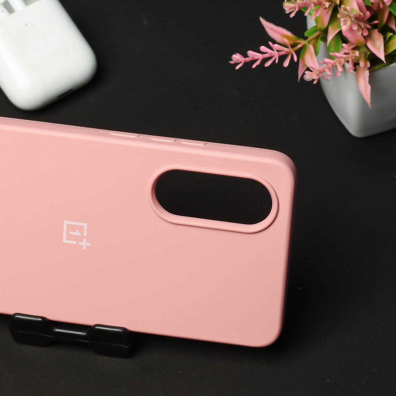 Pink Original Silicone Case for Oneplus Nord CE 4 Lite 5G