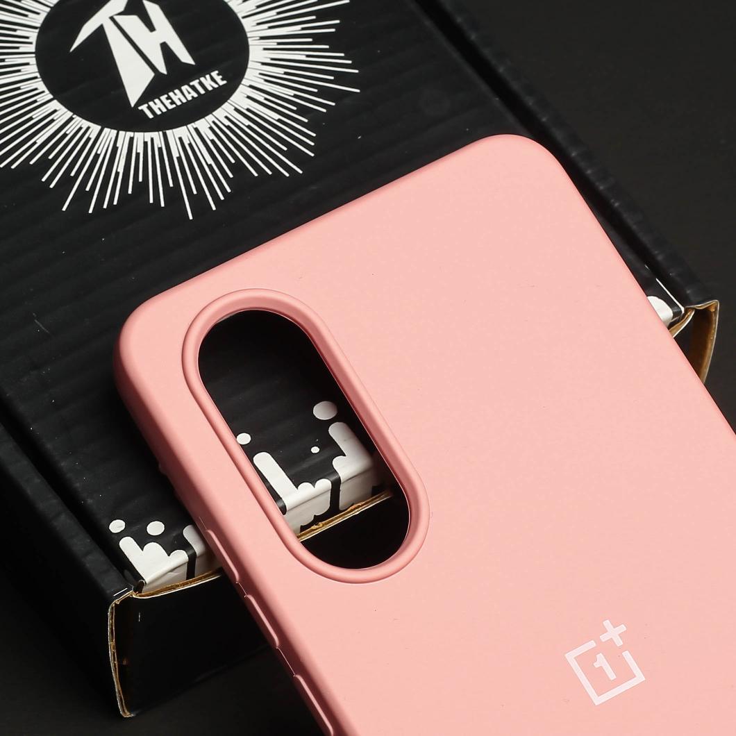 Pink Original Silicone Case for Oneplus Nord CE 4 Lite 5G