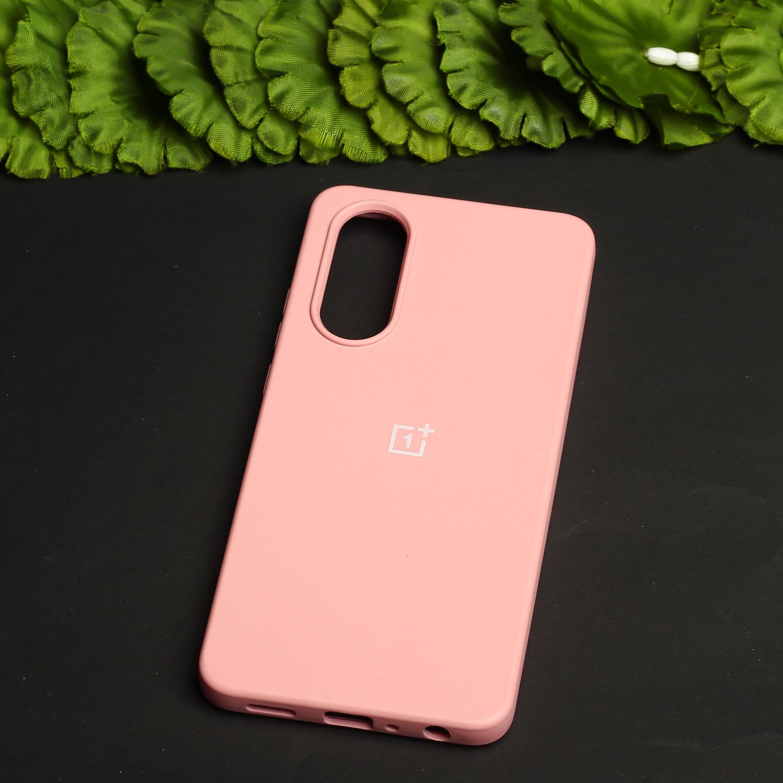 Pink Original Silicone Case for Oneplus Nord CE 4 Lite 5G