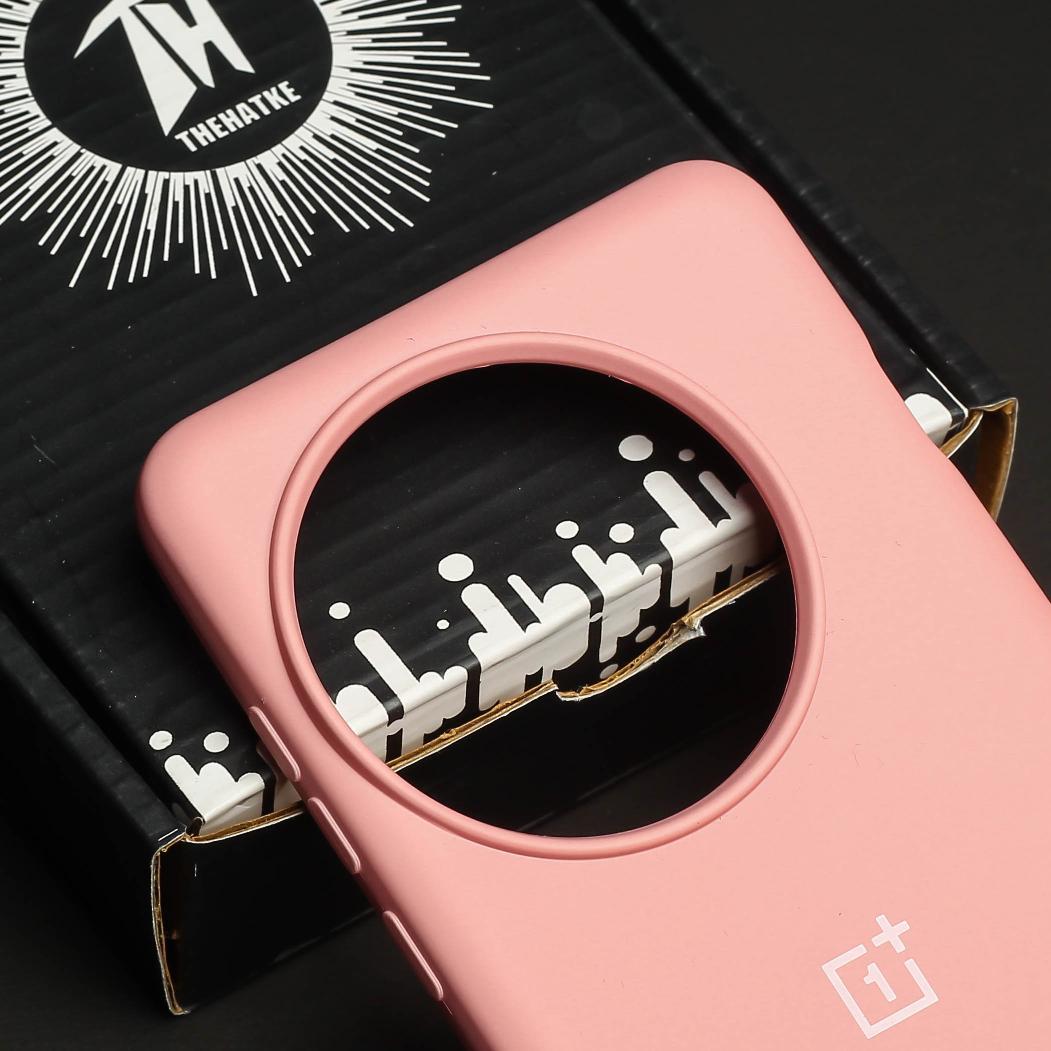Pink Original Silicone case for Oneplus 13R