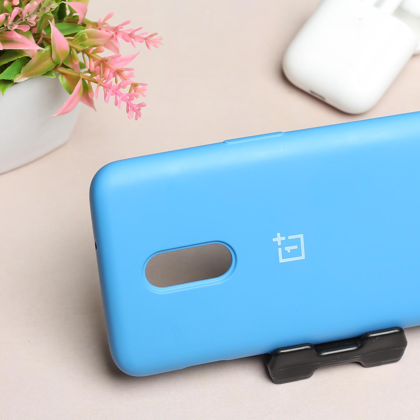 Sky Blue Original Silicone case for Oneplus 6T