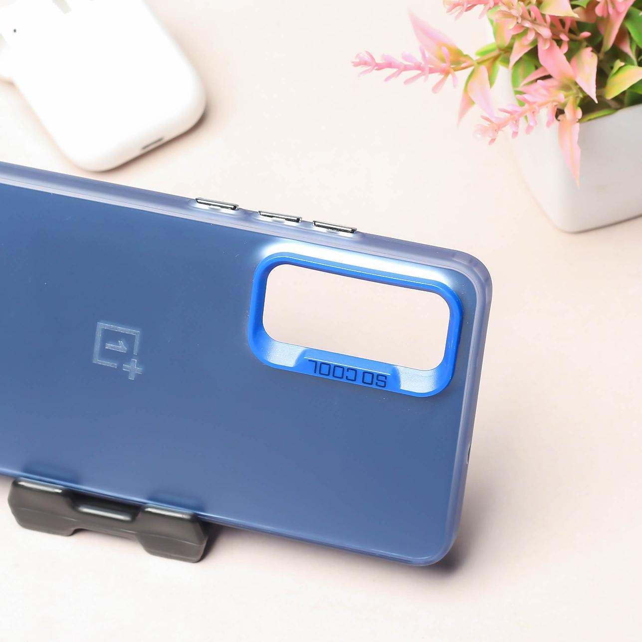 Blue Rgiem Slim Slicone Non-Yellowing Protective Case for Oneplus Nord CE 4 Lite