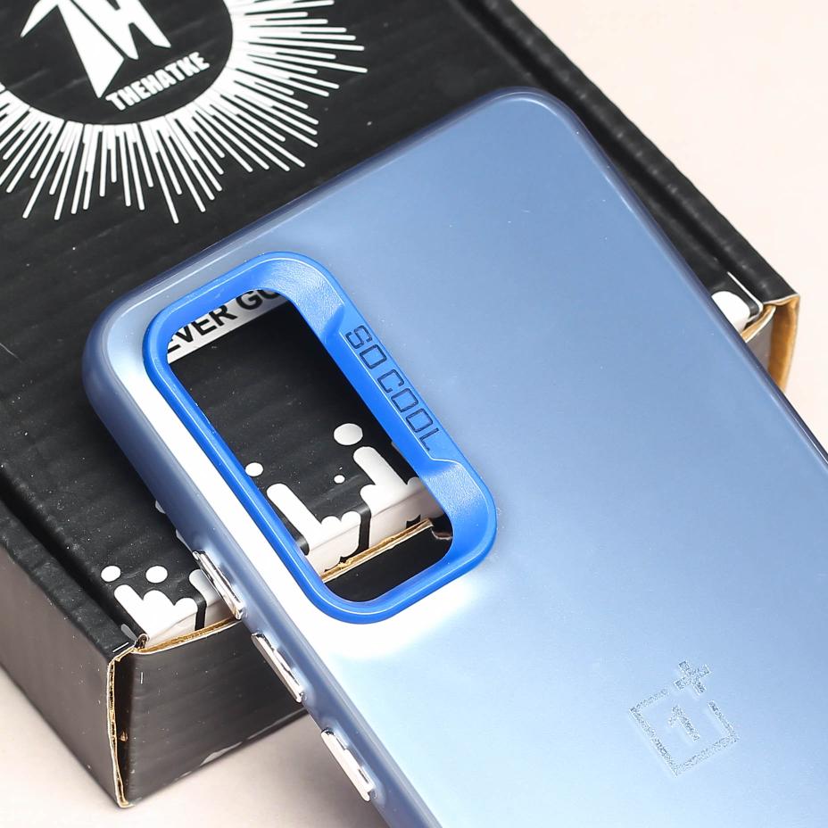 Blue Rgiem Slim Slicone Non-Yellowing Protective Case for Oneplus Nord CE 4 Lite