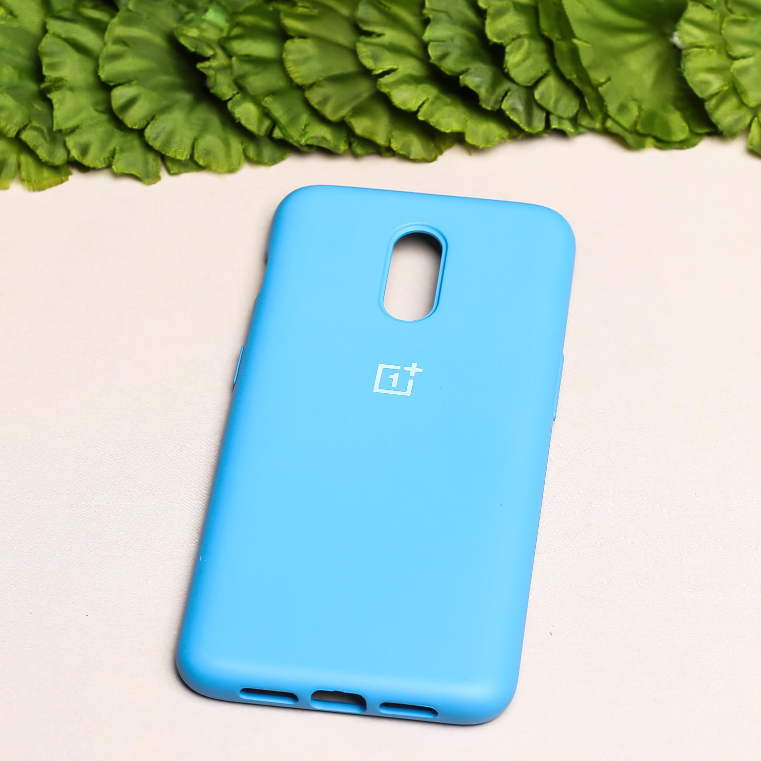Sky Blue Original Silicone case for Oneplus 6T