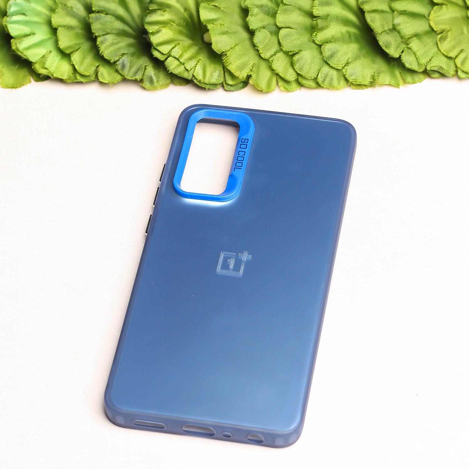 Blue Rgiem Slim Slicone Non-Yellowing Protective Case for Oneplus Nord CE 4 Lite