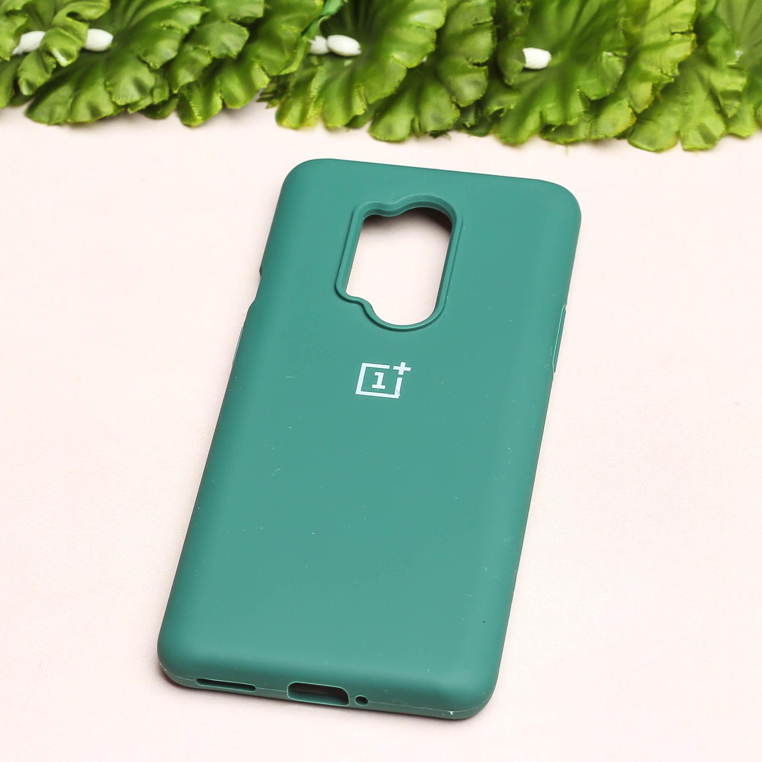 Green Original Silicone case for Oneplus 8 Pro