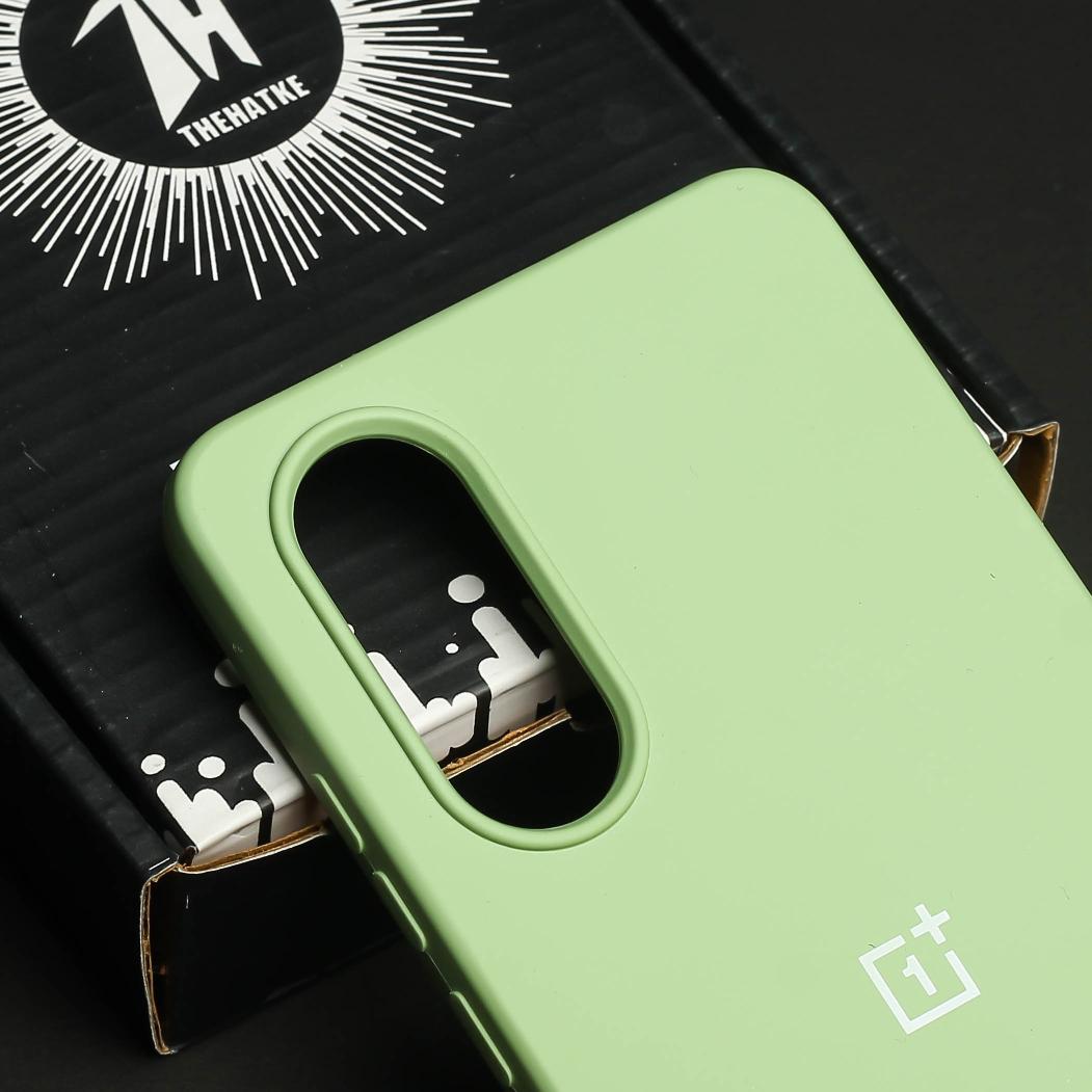 Light Green Original Silicone Case for Oneplus Nord CE 4 Lite 5G