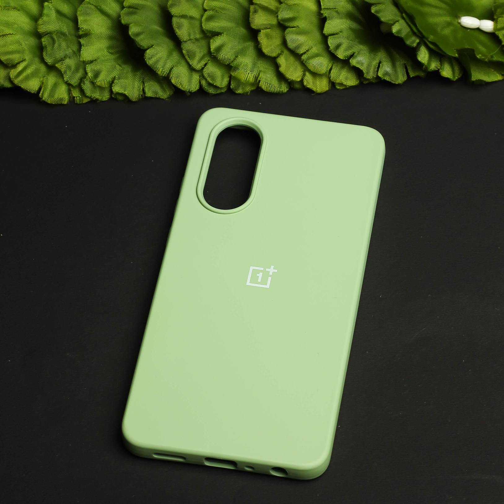 Light Green Original Silicone Case for Oneplus Nord CE 4 Lite 5G