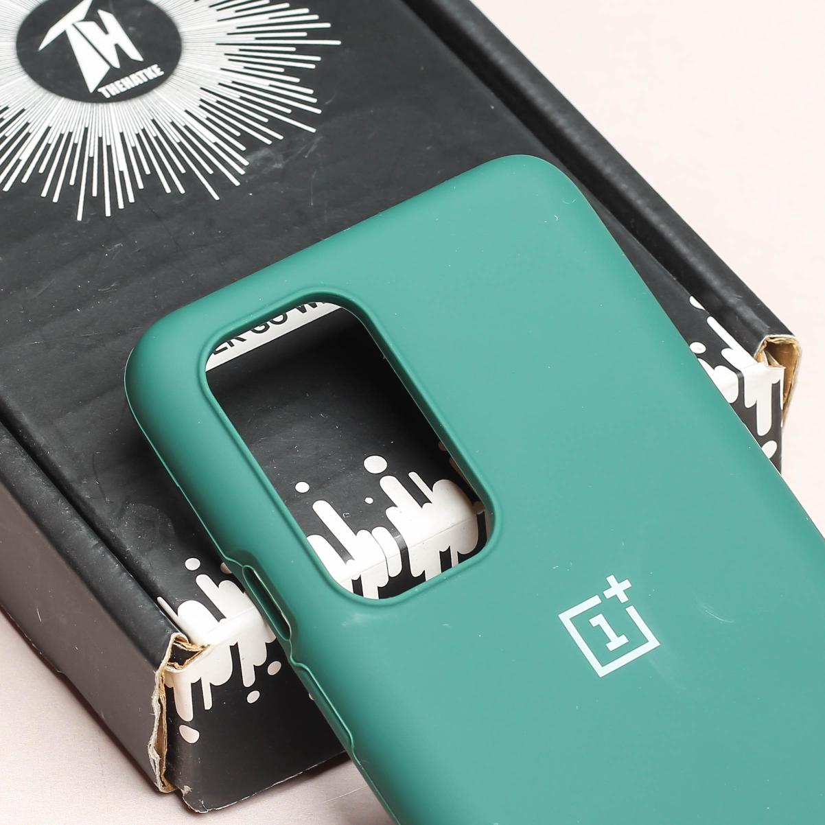 Green Original Silicone case for Oneplus 9