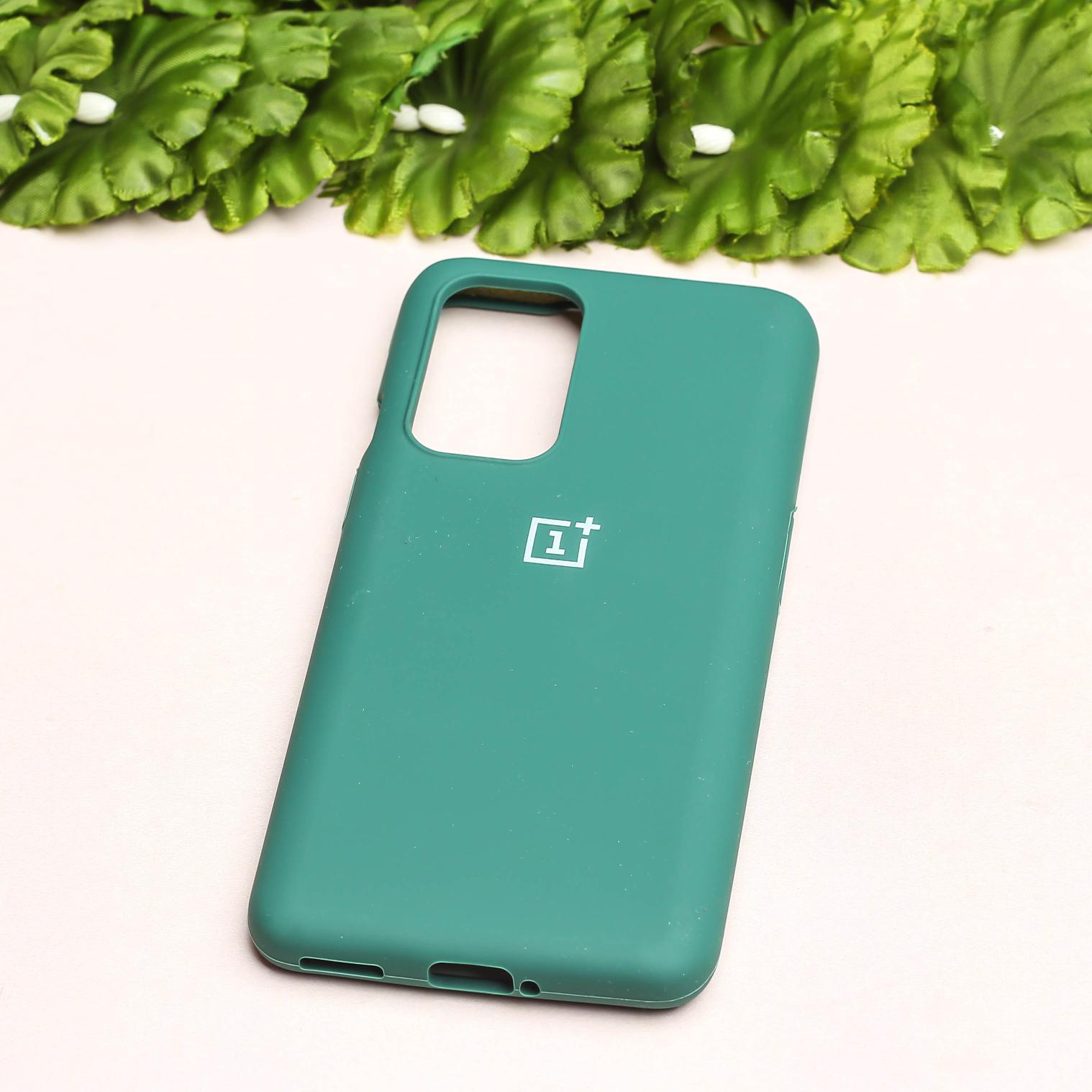 Green Original Silicone case for Oneplus 9